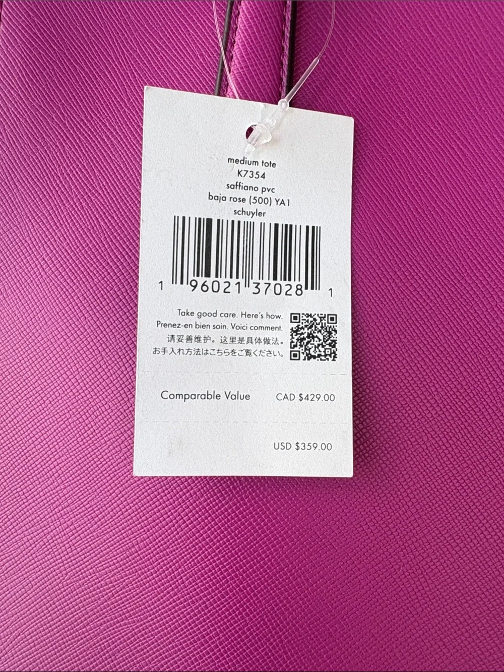 kate spade structured tote